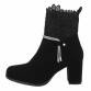 Damen High-Heel Stiefeletten - black