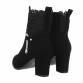 Damen High-Heel Stiefeletten - black Gr. 36