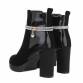 Damen High-Heel Stiefeletten - black Gr. 37