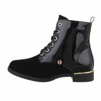 Damen Schnürstiefeletten - black