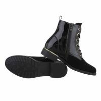 Damen Schnürstiefeletten - black