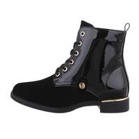 Damen Schnrstiefeletten - black