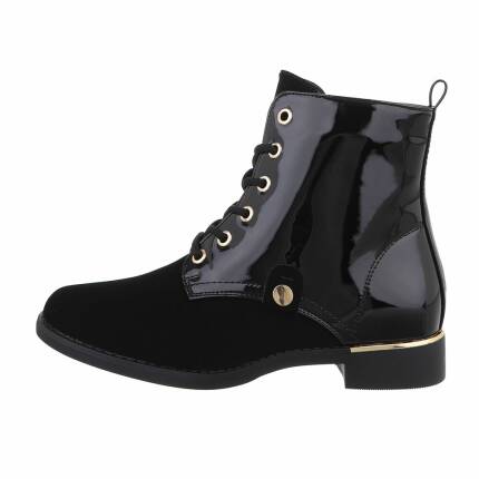 Damen Schnürstiefeletten - black Gr. 36