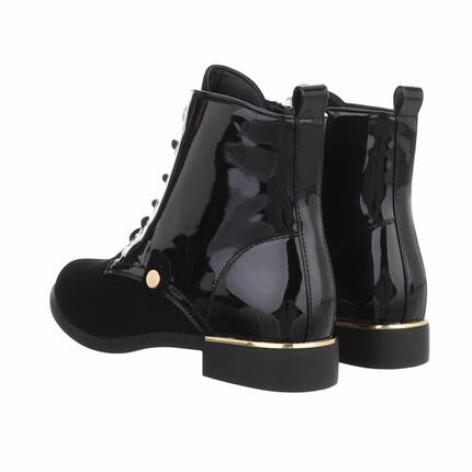 Damen Schnrstiefeletten - black Gr. 36