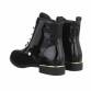 Damen Schnürstiefeletten - black Gr. 37