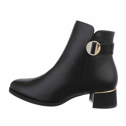 Damen Klassische Stiefeletten - black Gr. 37