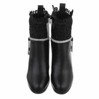 Damen High-Heel Stiefeletten - black Gr. 36