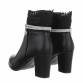 Damen High-Heel Stiefeletten - black