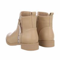 Damen Klassische Stiefeletten - beige