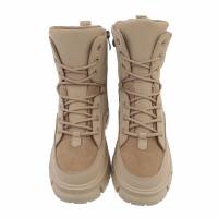 Damen Schnürstiefeletten - khaki