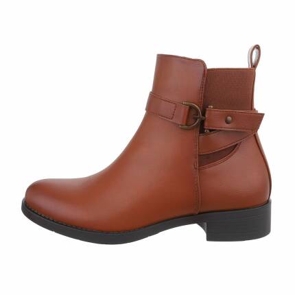 Damen Klassische Stiefeletten - camel Gr. 36