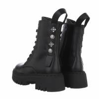 Damen Schnürstiefeletten - black