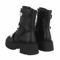 Damen Schnürstiefeletten - black