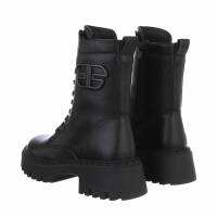 Damen Schnürstiefeletten - black