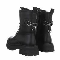 Damen Schnürstiefeletten - black