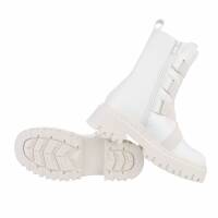 Damen Klassische Stiefeletten - white