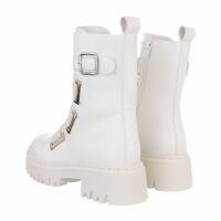 Damen Klassische Stiefeletten - white