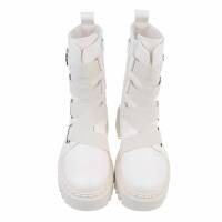 Damen Klassische Stiefeletten - white