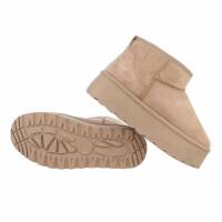 Damen Winterstiefeletten - khaki