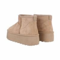 Damen Winterstiefeletten - khaki