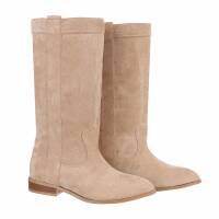 Damen Western- & Bikerboots - beige