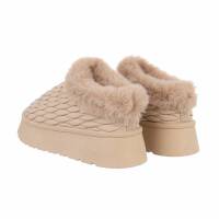 Damen Winterstiefeletten - khaki