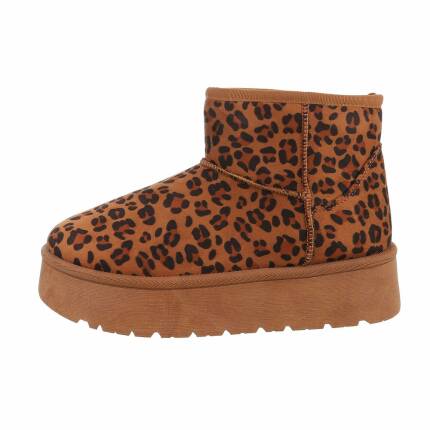 Damen Winterstiefeletten - leopard