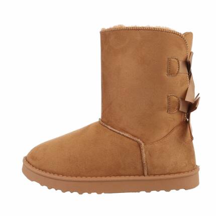 Damen Winterstiefeletten - camel Gr. 39