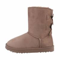 Damen Winterstiefeletten - khaki