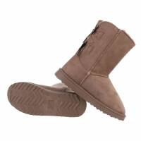 Damen Winterstiefeletten - khaki