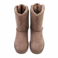 Damen Winterstiefeletten - khaki