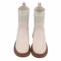 Damen Klassische Stiefeletten - beige