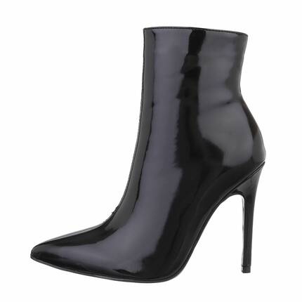 Damen High-Heel Stiefeletten - black Gr. 36