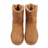 Damen Winterstiefeletten - camel