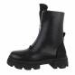 Damen Western- & Bikerboots - black Gr. 38