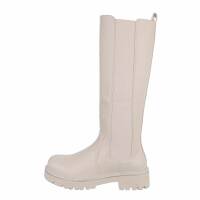 Damen Klassische Stiefel - beige