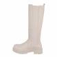 Damen Klassische Stiefel - beige Gr. 40