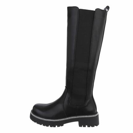 Damen Klassische Stiefel - black Gr. 38