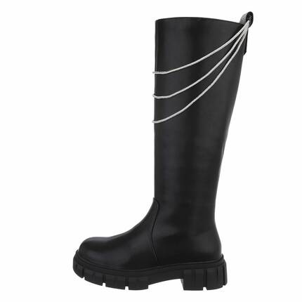 Damen Klassische Stiefel - black Gr. 37