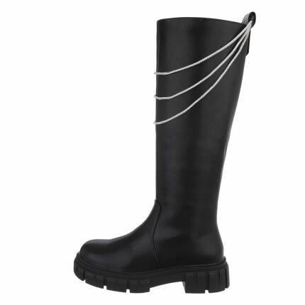 Damen Klassische Stiefel - black Gr. 39