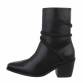 Damen High-Heel Stiefeletten - black Gr. 38