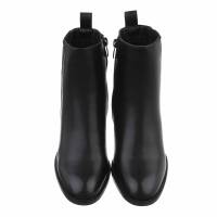 Damen High-Heel Stiefeletten - black