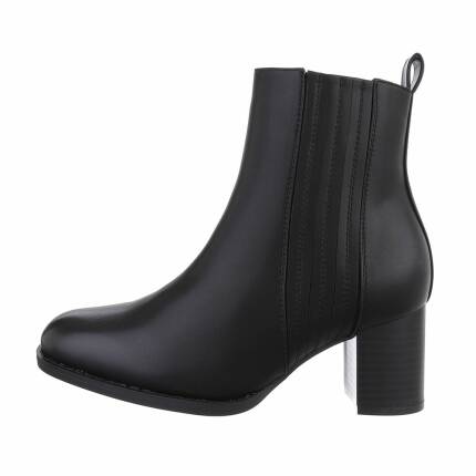 Damen High-Heel Stiefeletten - black Gr. 38