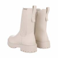 Damen Klassische Stiefeletten - beige