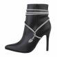 Damen High-Heel Stiefeletten - black Gr. 40