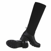 Damen High-Heel Stiefel - black