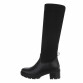 Damen High-Heel Stiefel - black Gr. 36