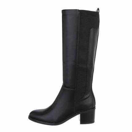 Damen High-Heel Stiefel - black