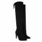 Damen Overknee-Stiefel - black