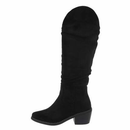 Damen High-Heel Stiefel - black Gr. 36